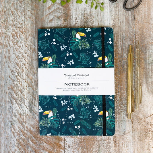 Toucan A5 Lined Notebook