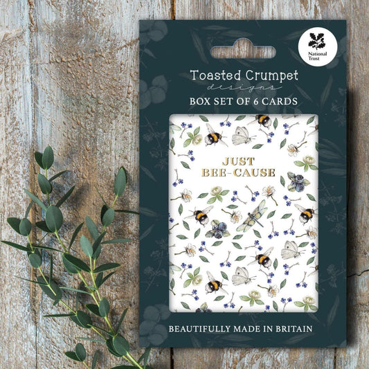 Just Bee-Cause (Wildflower Meadows) Set of 6 Cards