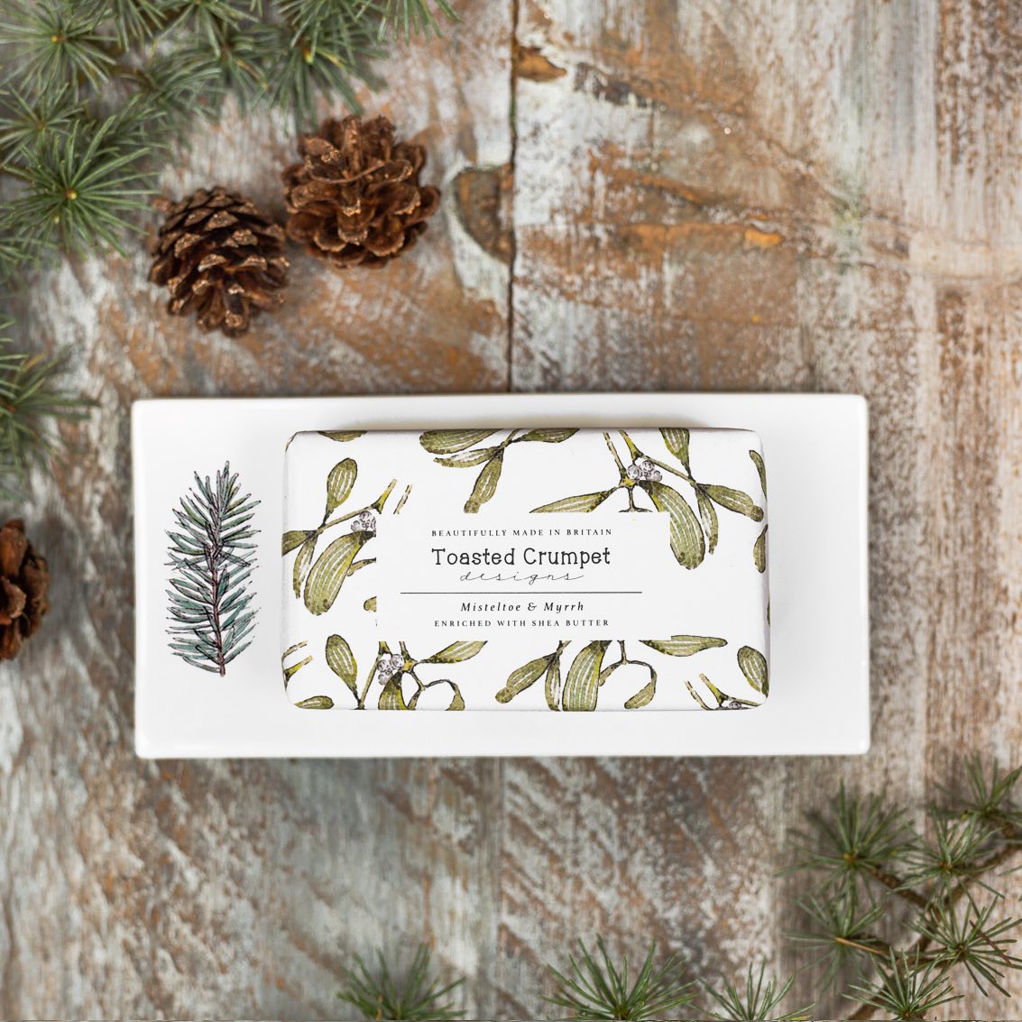 Mistletoe & Myrrh Soap