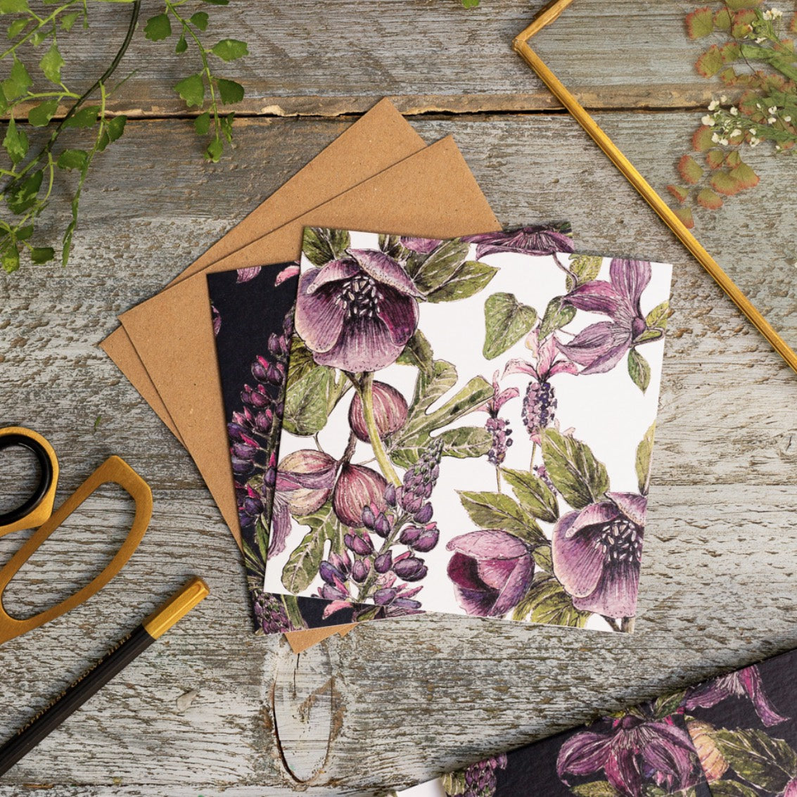 The Mulberry Collection Duo Notecard Wallet