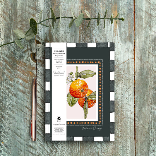 NEW! Valencia Orange (Noir) A5 Chunky Notebook (available for dispatch from Jan 2026)