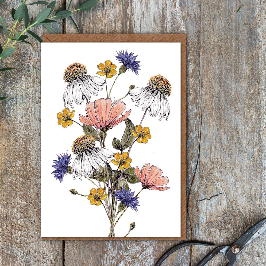 Peach Belini Card (Cello-Free)