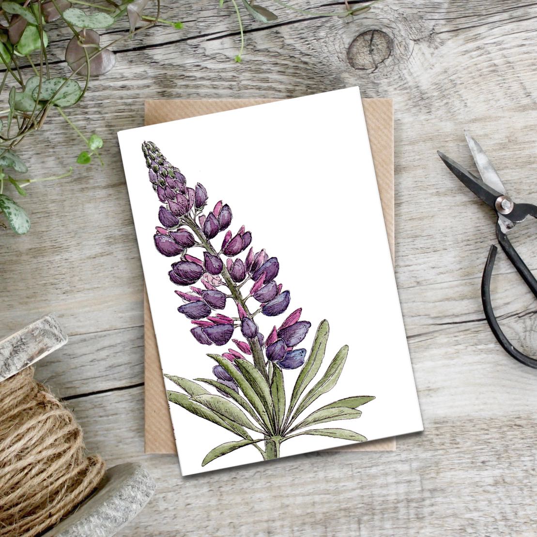 Lupin Card (Cello-Free)