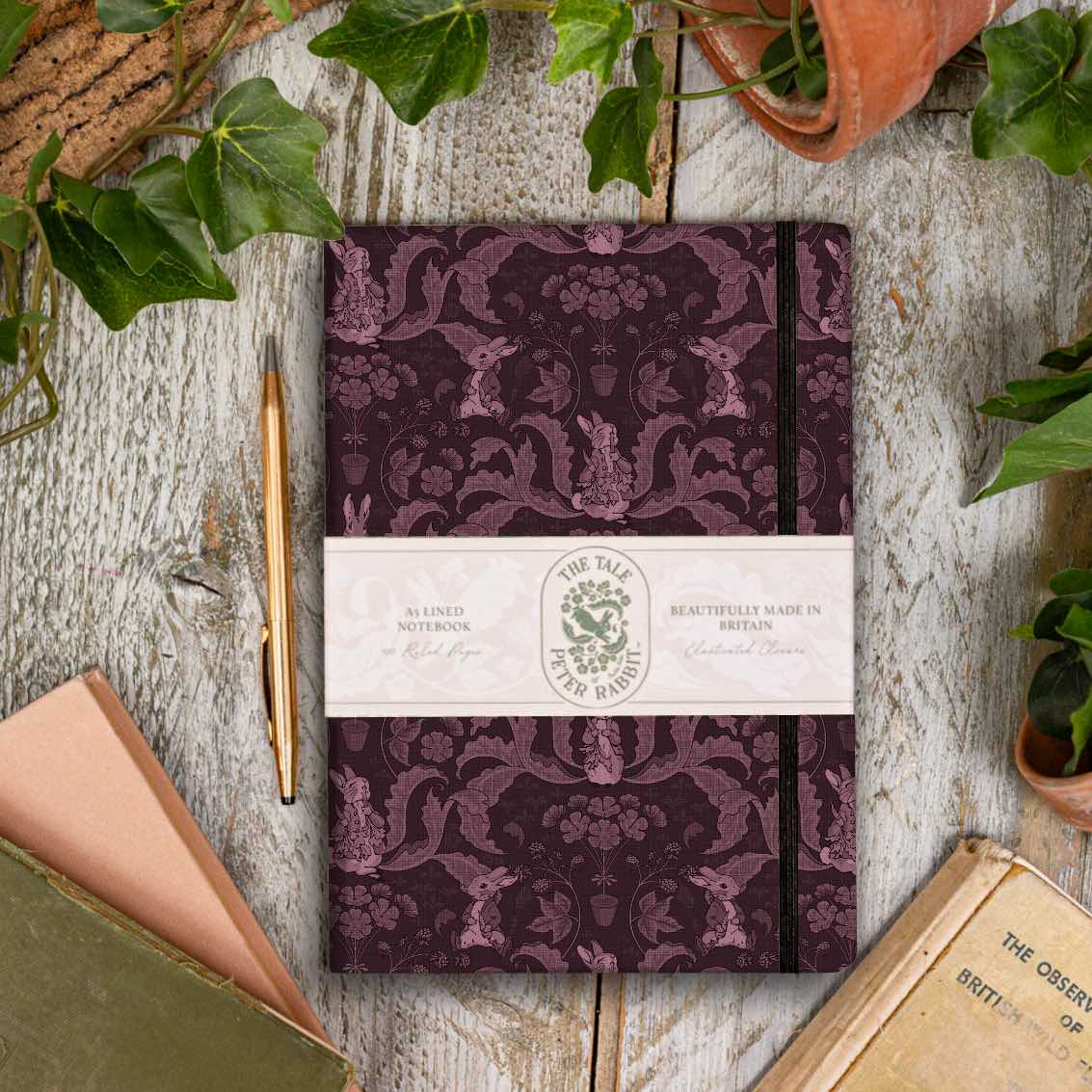 NEW! The Vegetable Thief (Plum) A5 Lined Notebook (available for dispatch from August 2026)