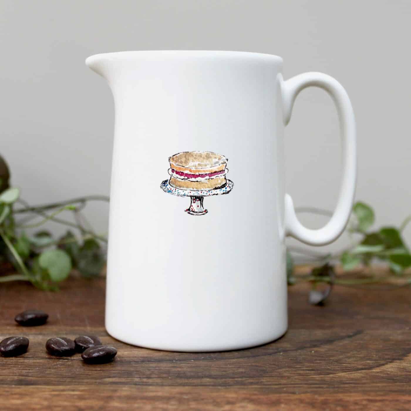 It's Cake Time Half Pint Jug in a Gift Box