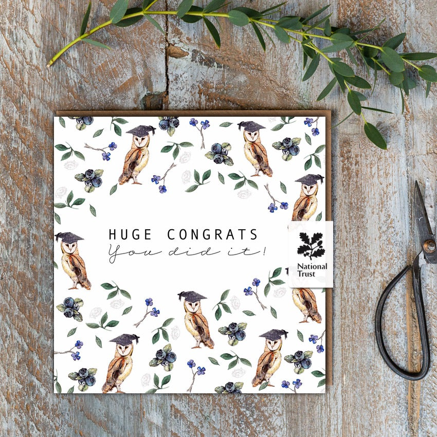 Huge Congrats You Did It Card (Cello-Free)