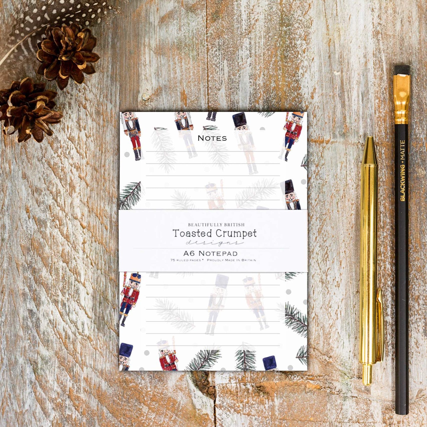 Nutcracker A6 Jotter Notepad