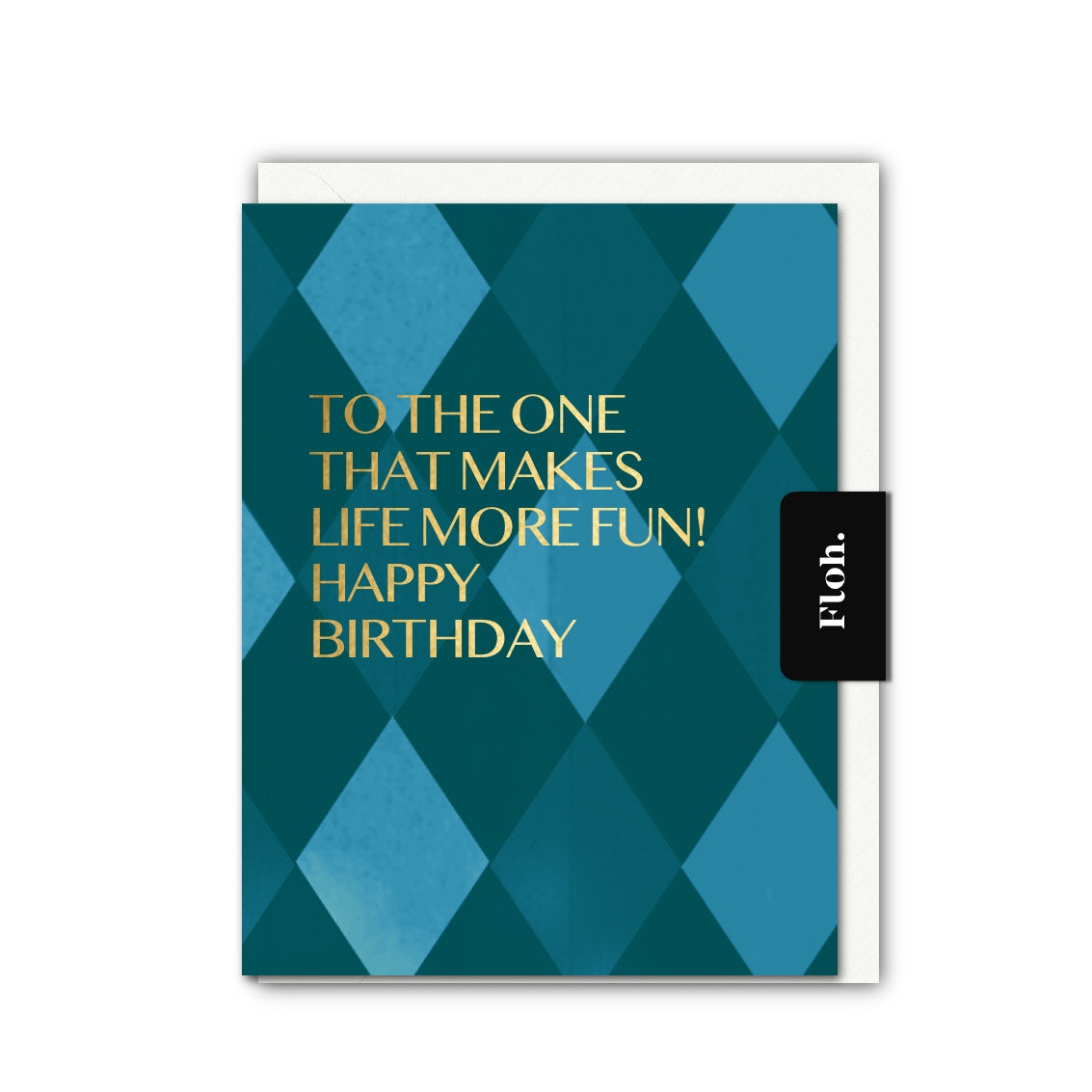 NEW! One that makes life more Fun (Harlequin) Card (Cello-Free) (available for dispatch from July 2026)