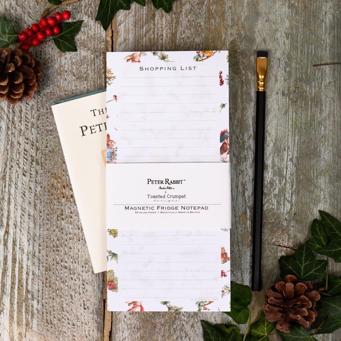 Peter Rabbit "A Winter's Tale" Magnetic Shopping List