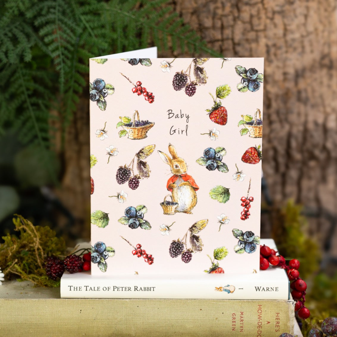Baby Girl (Flopsy) Card (Cello-Free)