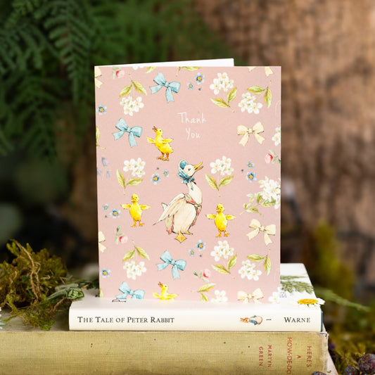 Thanks So Much (Jemima Puddle-Duck) Card (Cello-Free)