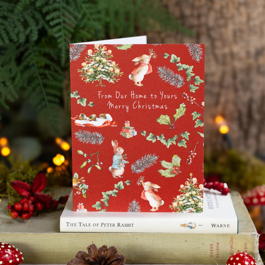 From Our Home to Yours Merry Christmas Card (Cello-Free)