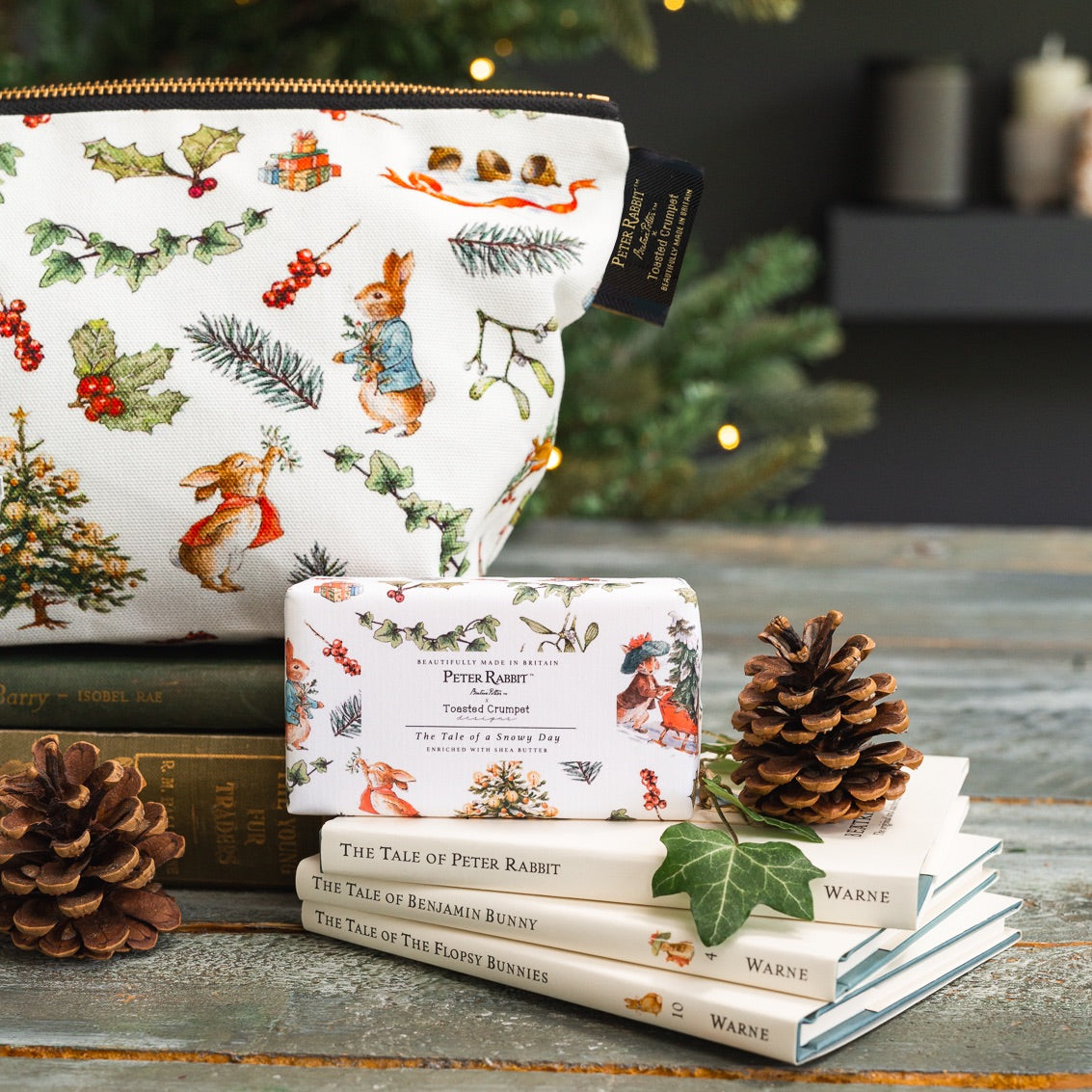 Peter Rabbit & Friends "A Winter's Tale" (Pure) Wash Bag