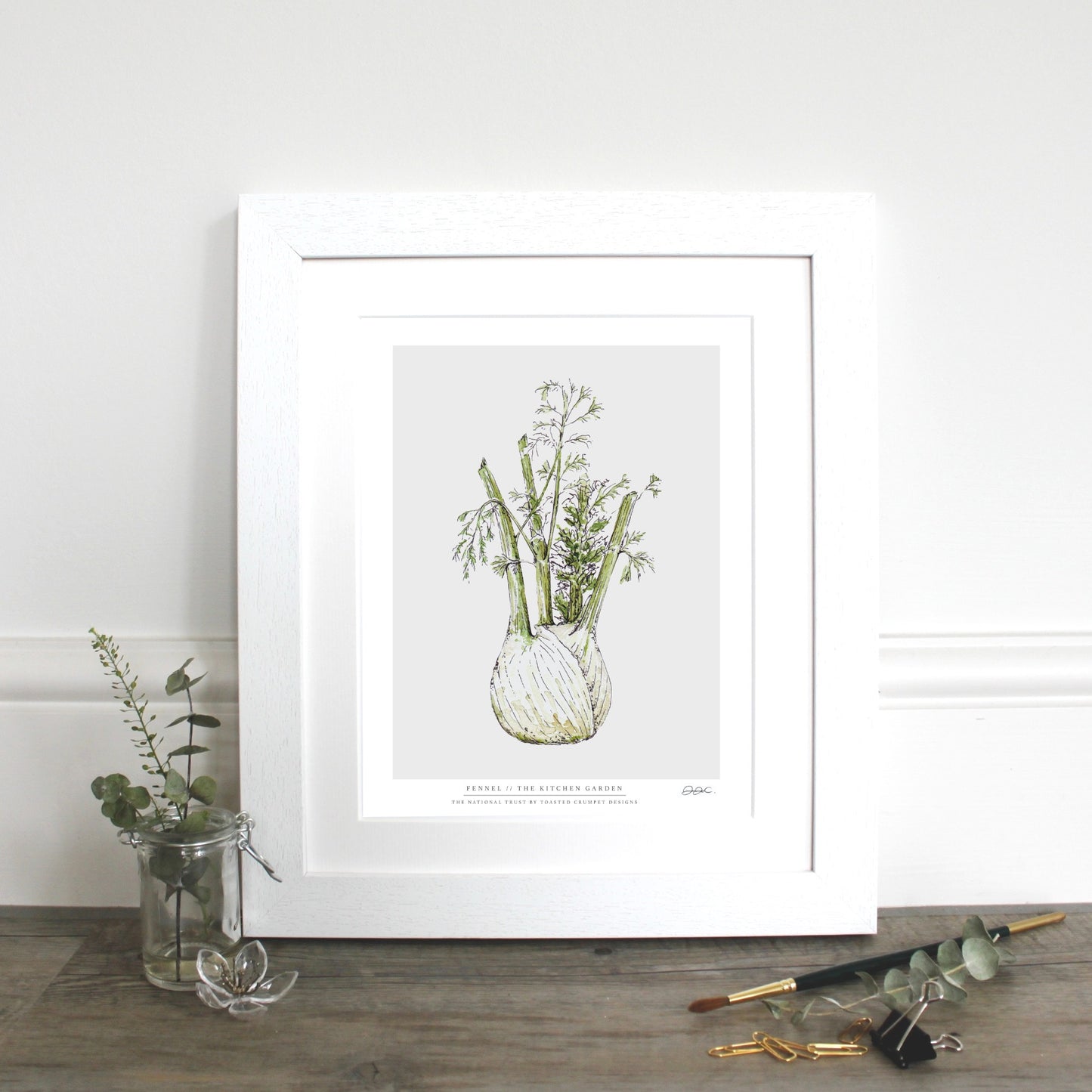 The Kitchen Garden Fennel 10x12" Fine Art Print