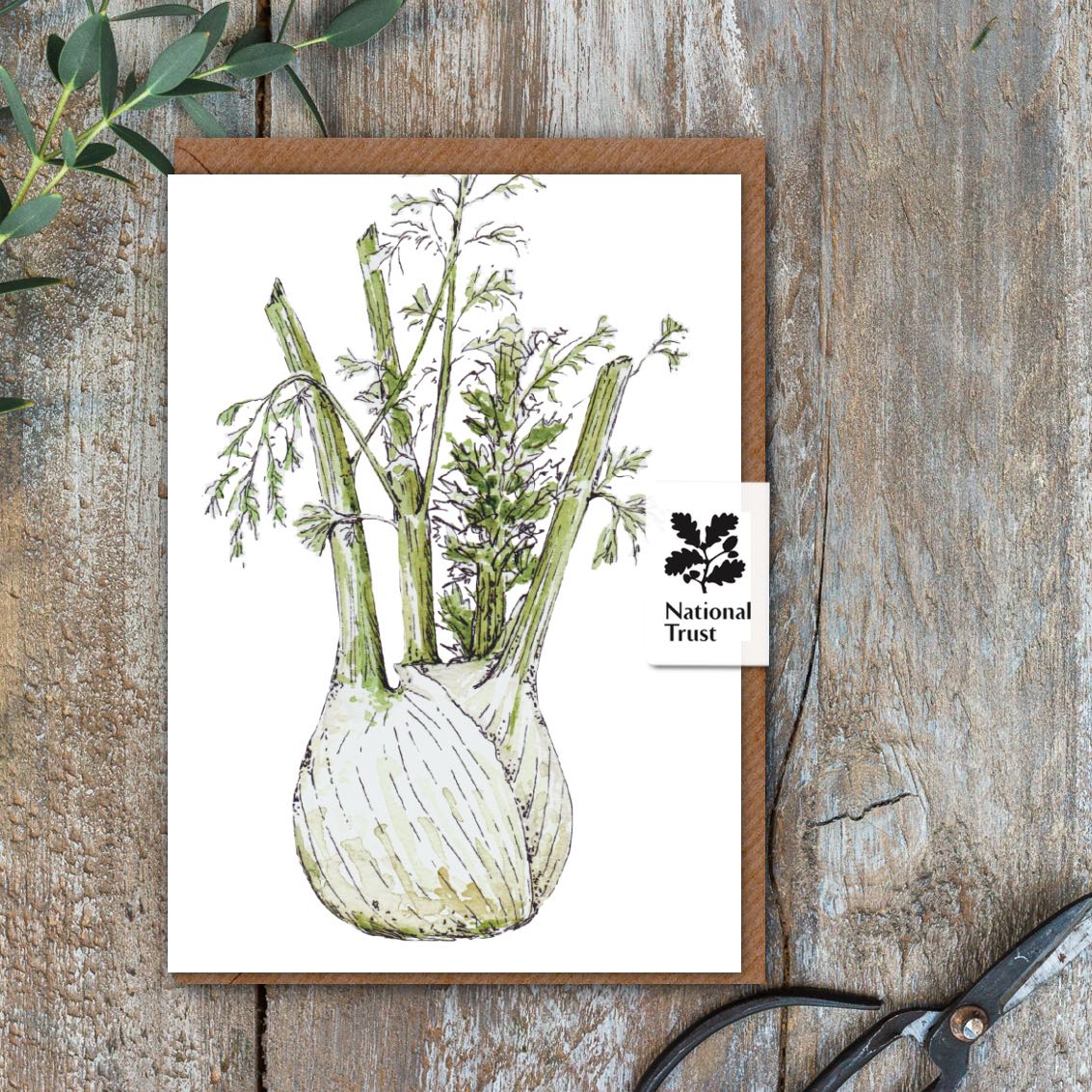 The Kitchen Garden Fennel Card (Cello-Free)