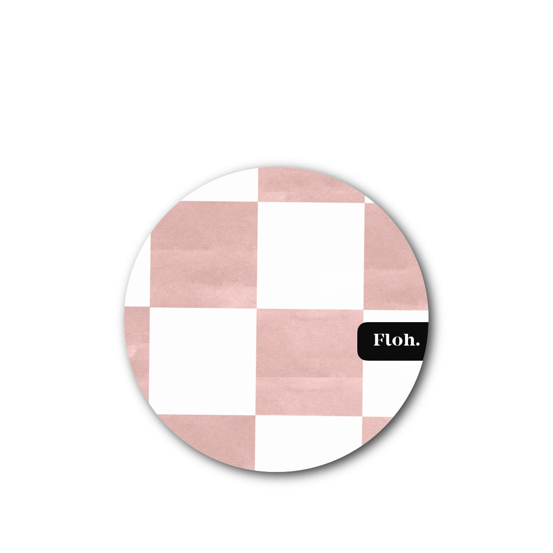 NEW! Paloma (Checkerboard) Round Coaster (available for dispatch from Jan 2026)