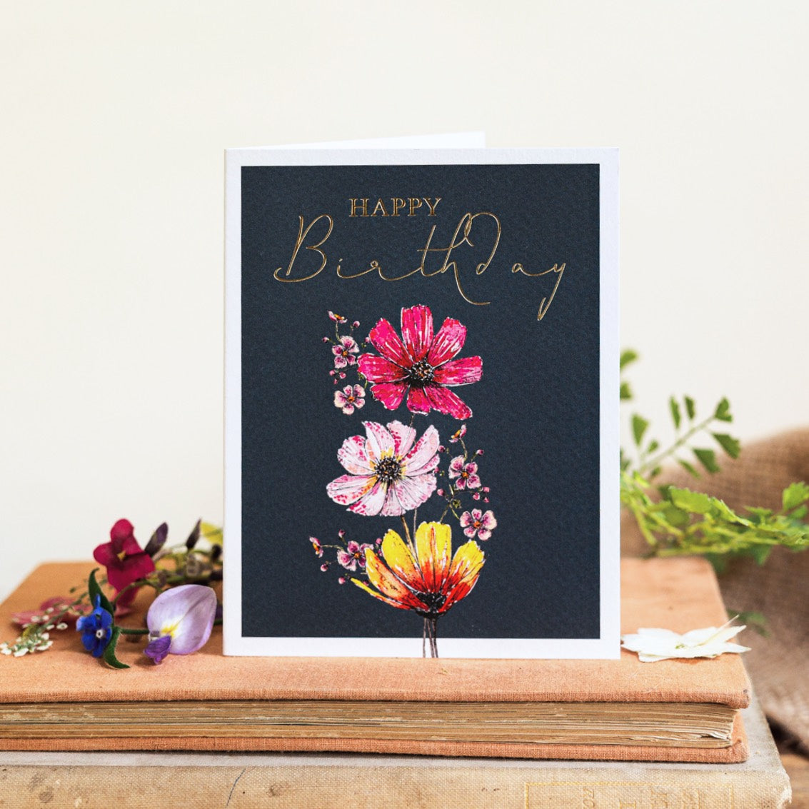 Happy Birthday Card (Cello-Free)