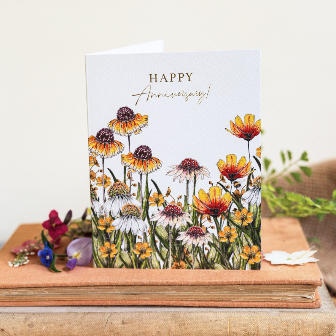 Happy Anniversary Card (Cello-Free)