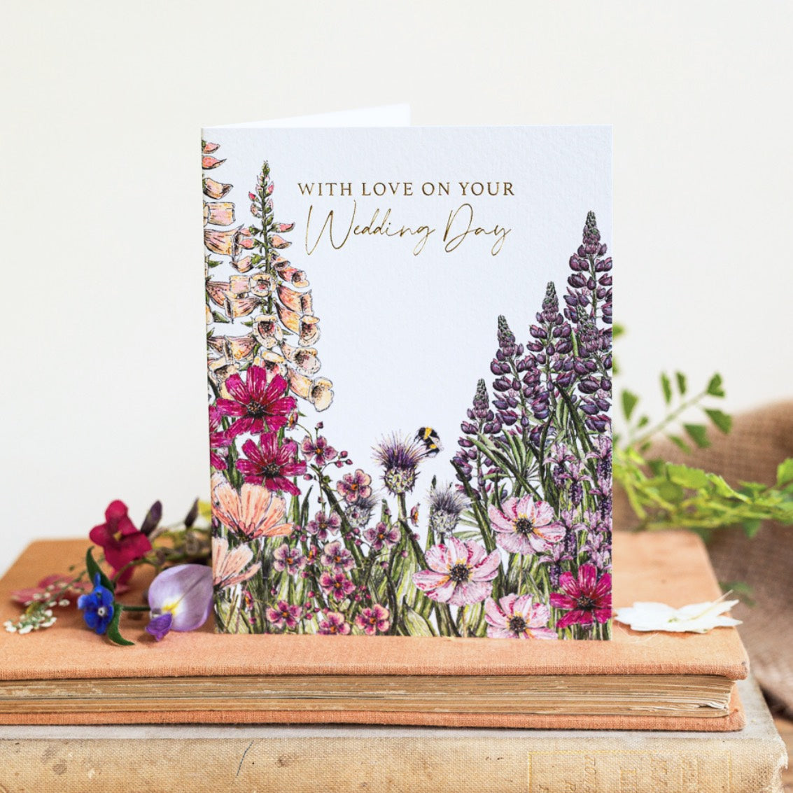 On Your Wedding Day Card (Cello-Free)