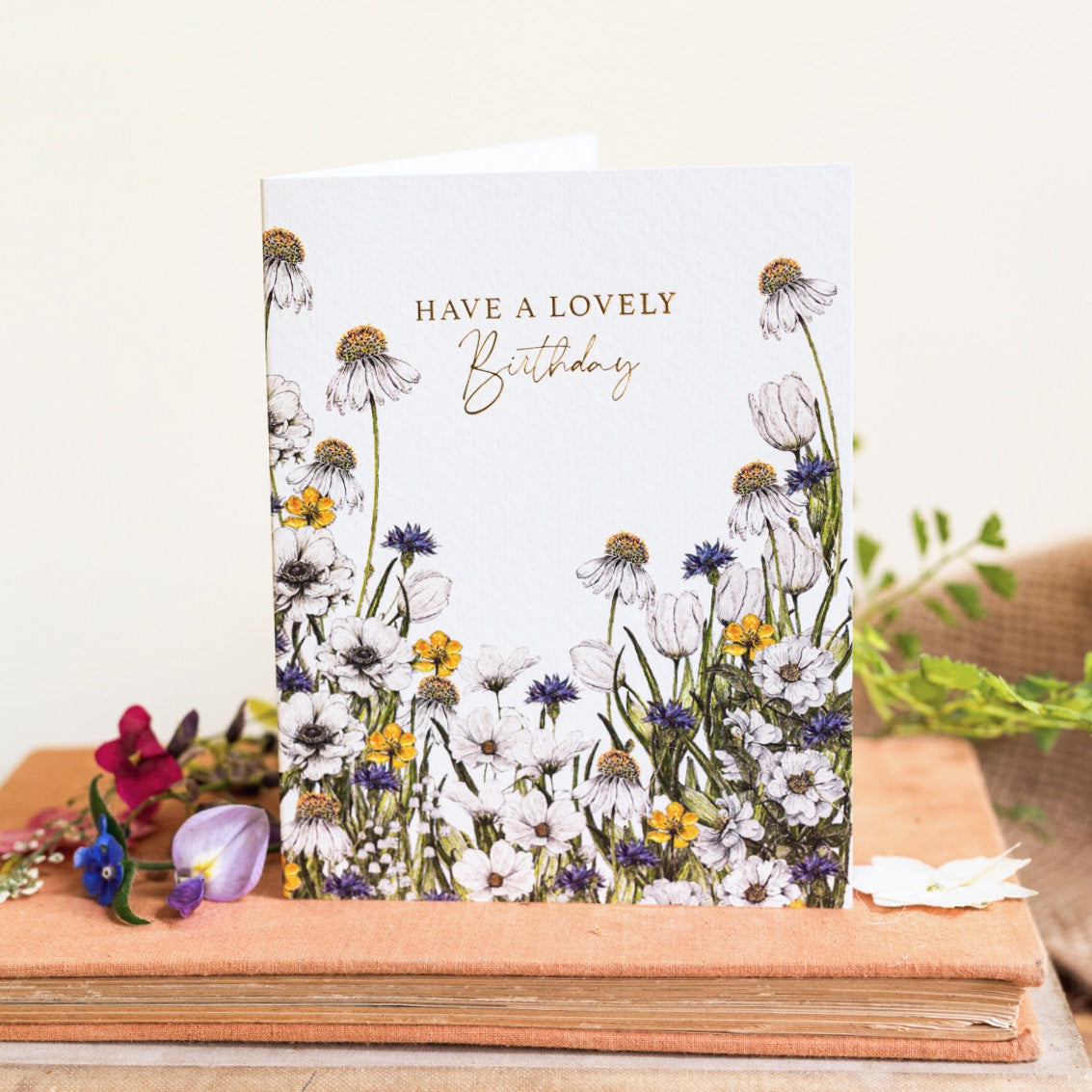 Have a Lovely Birthday Card (Cello-Free)