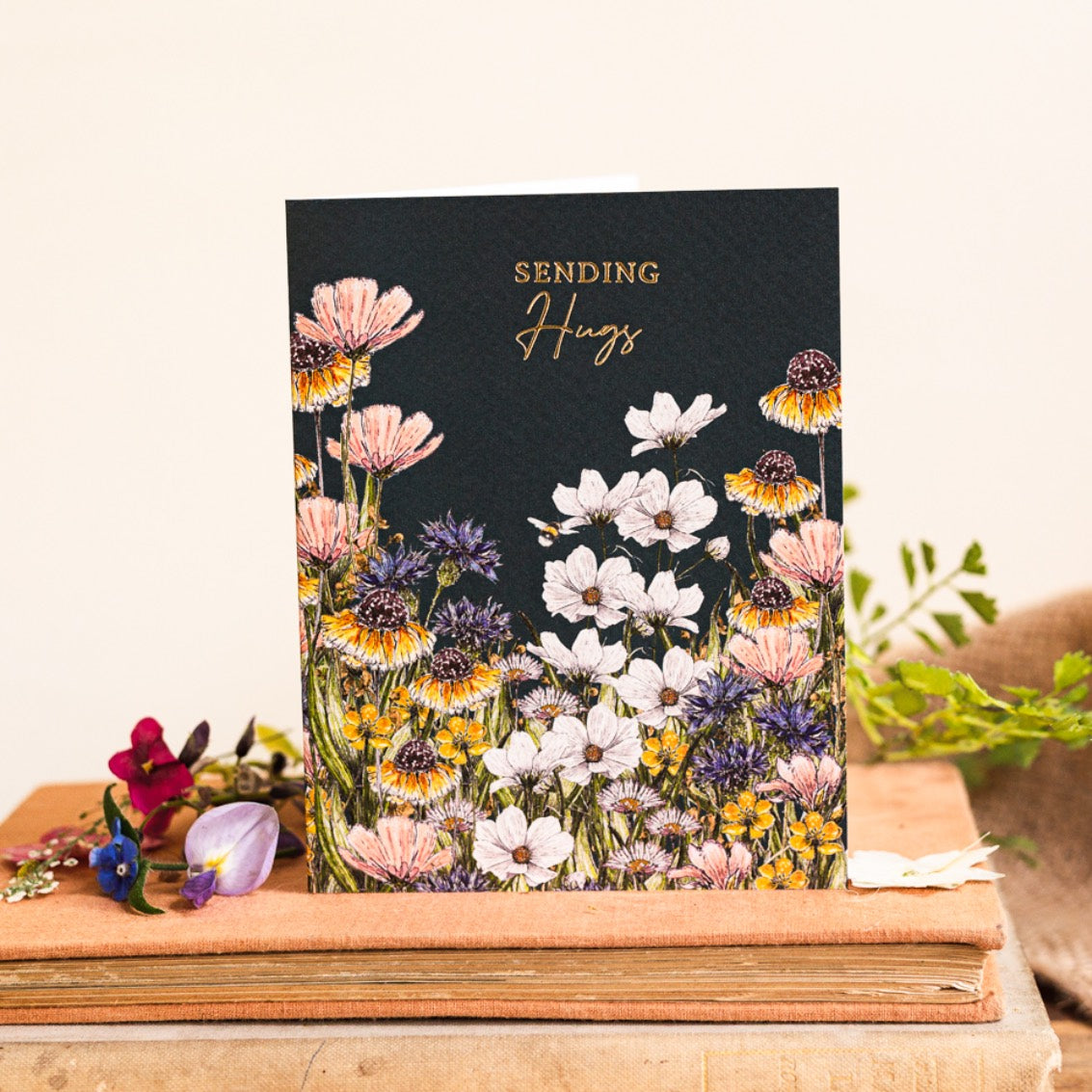 Sending Hugs Card (Cello-Free)