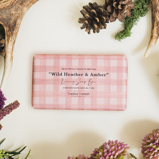 NEW! Wild Heather & Amber Soap