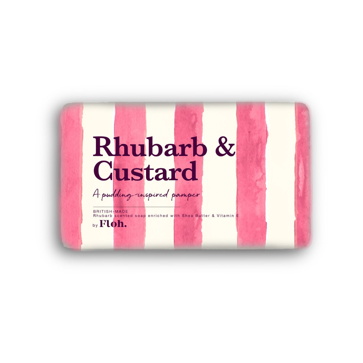NEW! Rhubarb & Custard Soap (available for dispatch from January 2027)