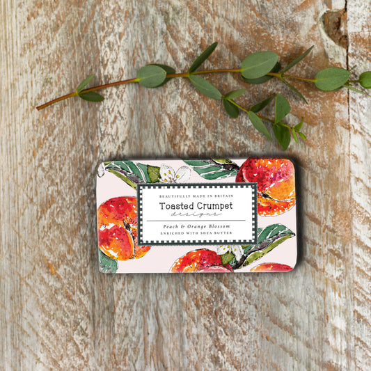 NEW! Peach & Orange Blossom Soap (available for dispatch from Jan 2026)