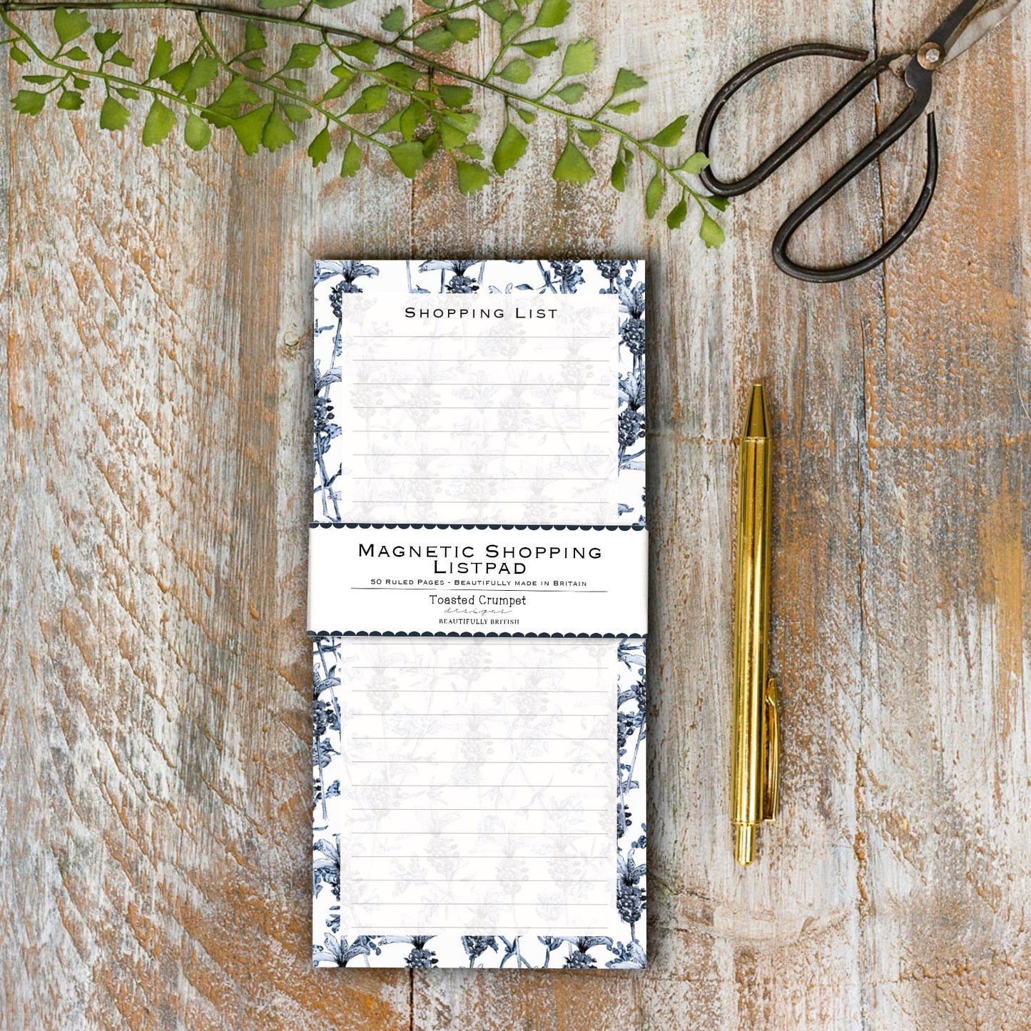 NEW! Chateau (French Lavender) Magnetic Shopping List (available for dispatch from Jan 2026)