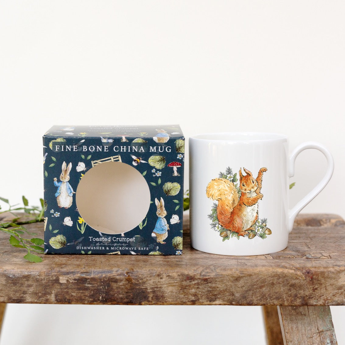 Squirrel Nutkin Small Mug in a Gift Box