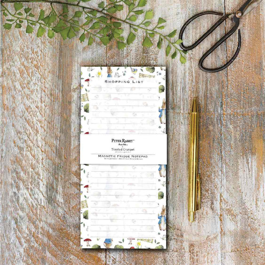 Peter Rabbit "Fresh Meadow Breeze" Magnetic Shopping List