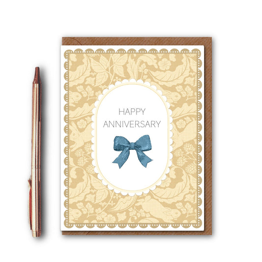 NEW! Happy Anniversary (The Vegetable Thief Gold) Card (Cello-Free)
