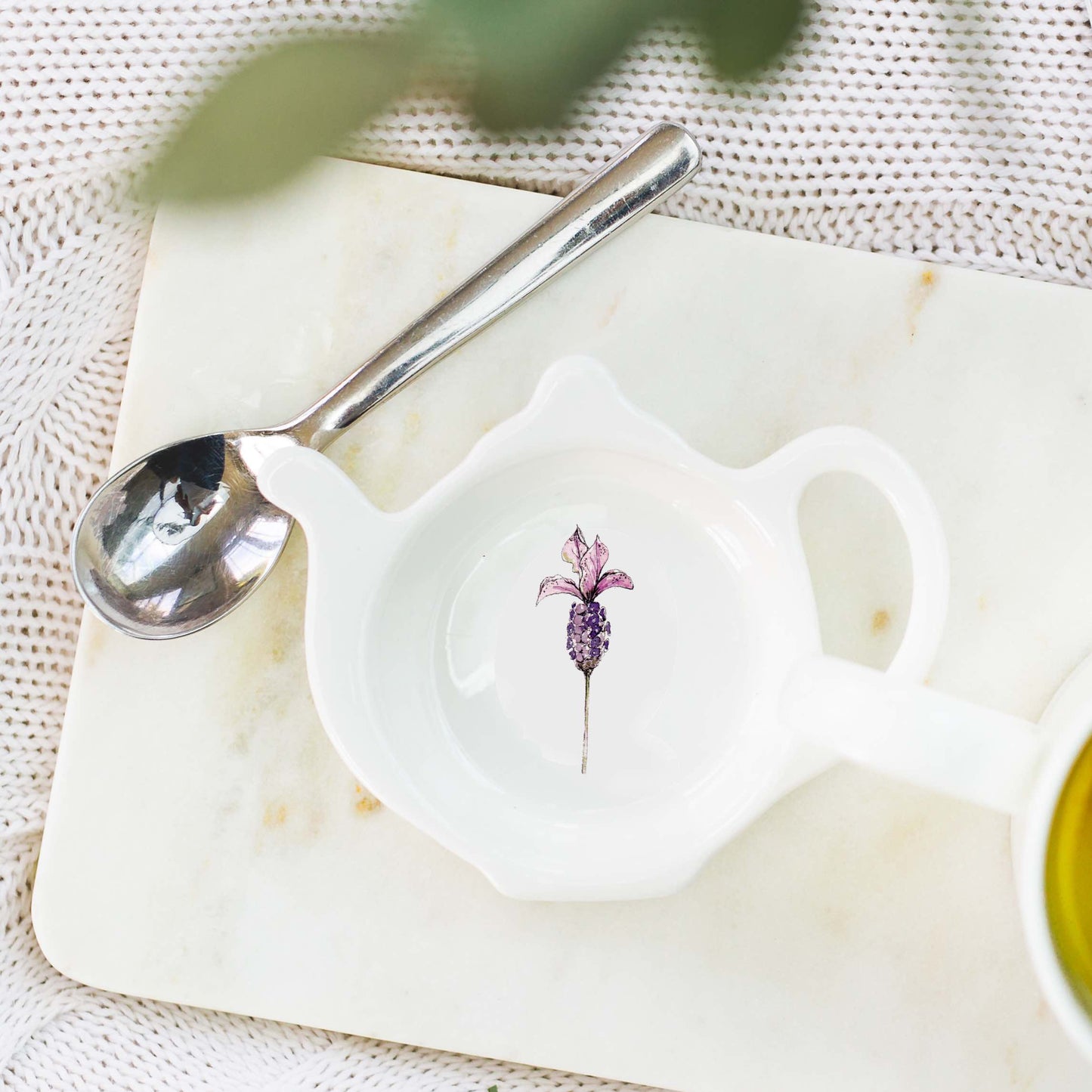 The Kitchen Garden (Lavender) Tea Tidy in a Gift Box