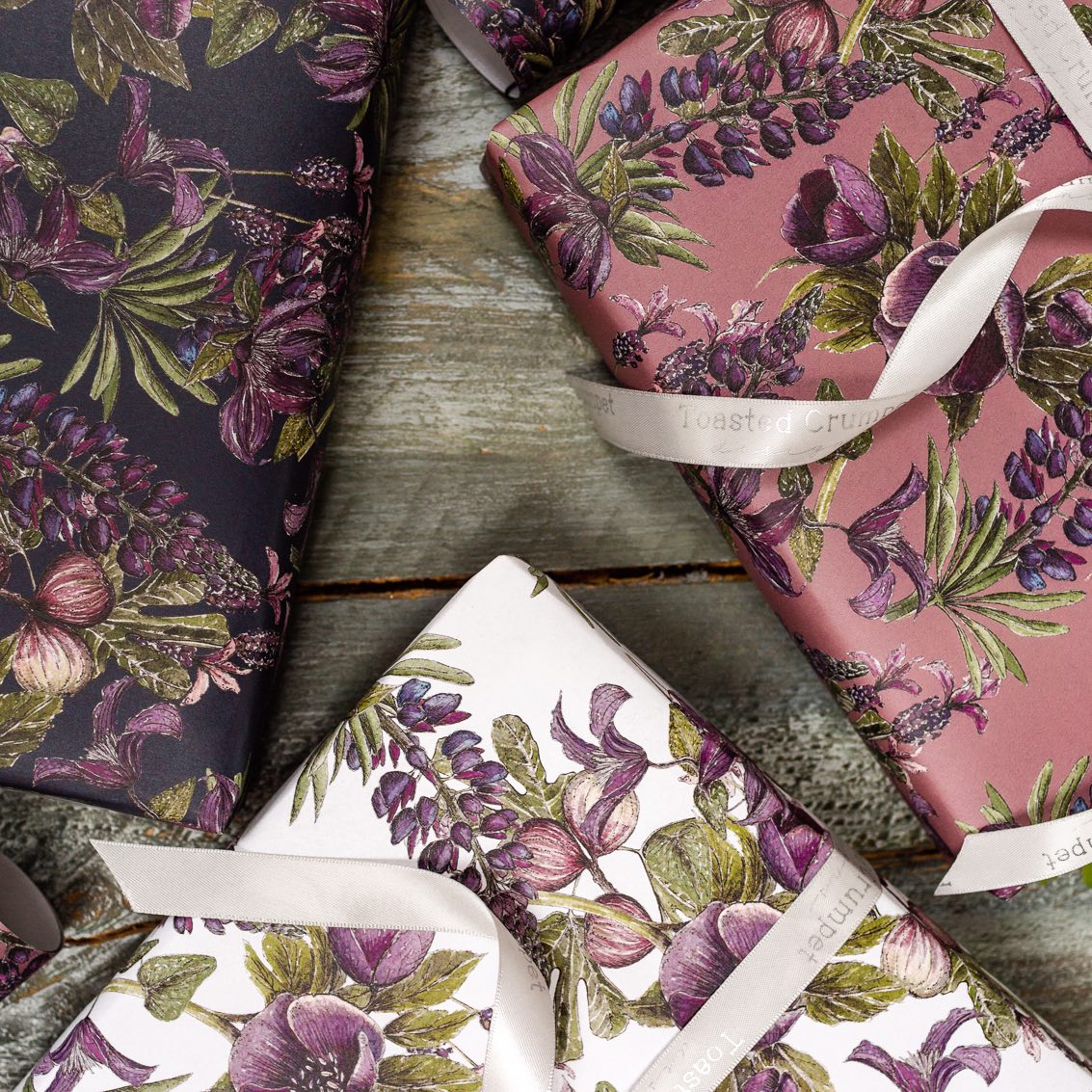 The Mulberry Collection (Mauve) Gift Wrap Single Sheet
