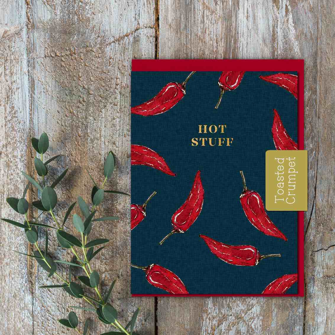 Hot Stuff (Chilli's) Card (Cello-Free)