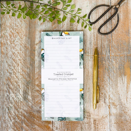 Toucan Magnetic Shopping List