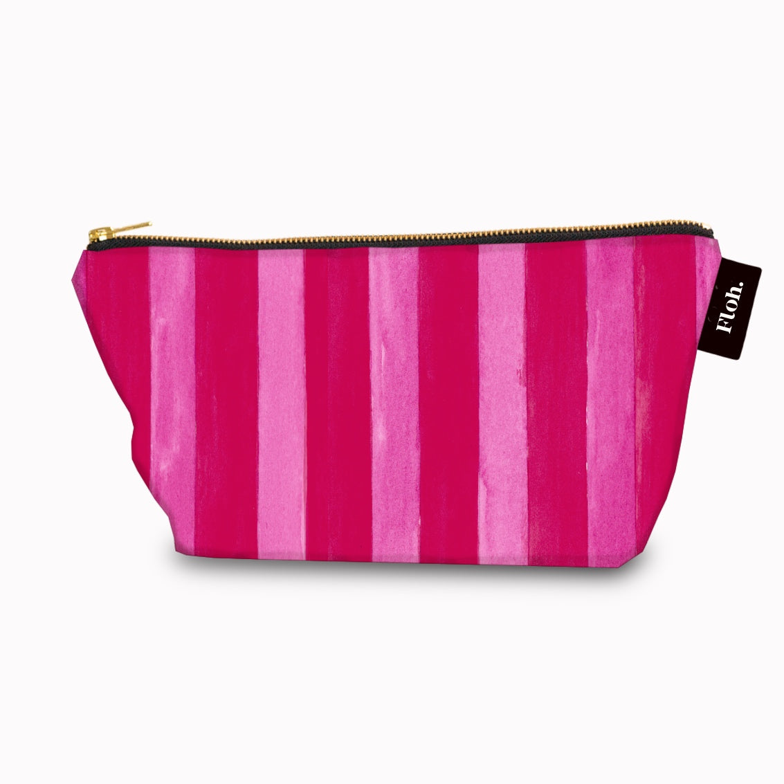NEW! Raspberry & Cherry (Stripes) Wash Bag (available for dispatch from June 2026)