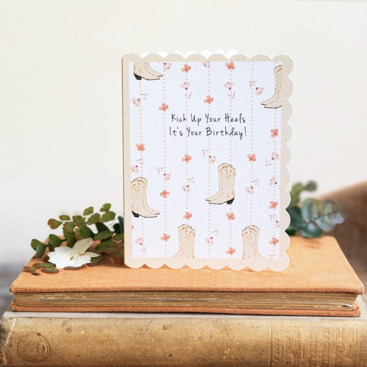 Kick Up Your Heels ItÕs Your Birthday! Card (Cello-Free)