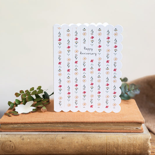 Happy Anniversary Card (Cello-Free)