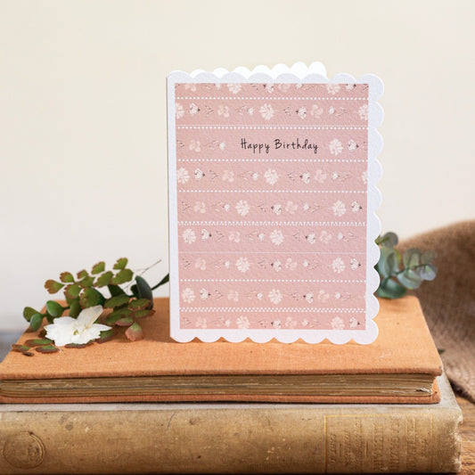 Happy Birthday Card (Cello-Free)