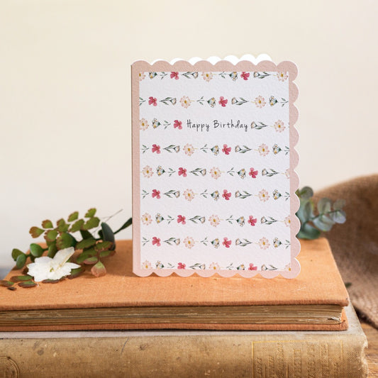 Happy Birthday Card (Cello-Free)