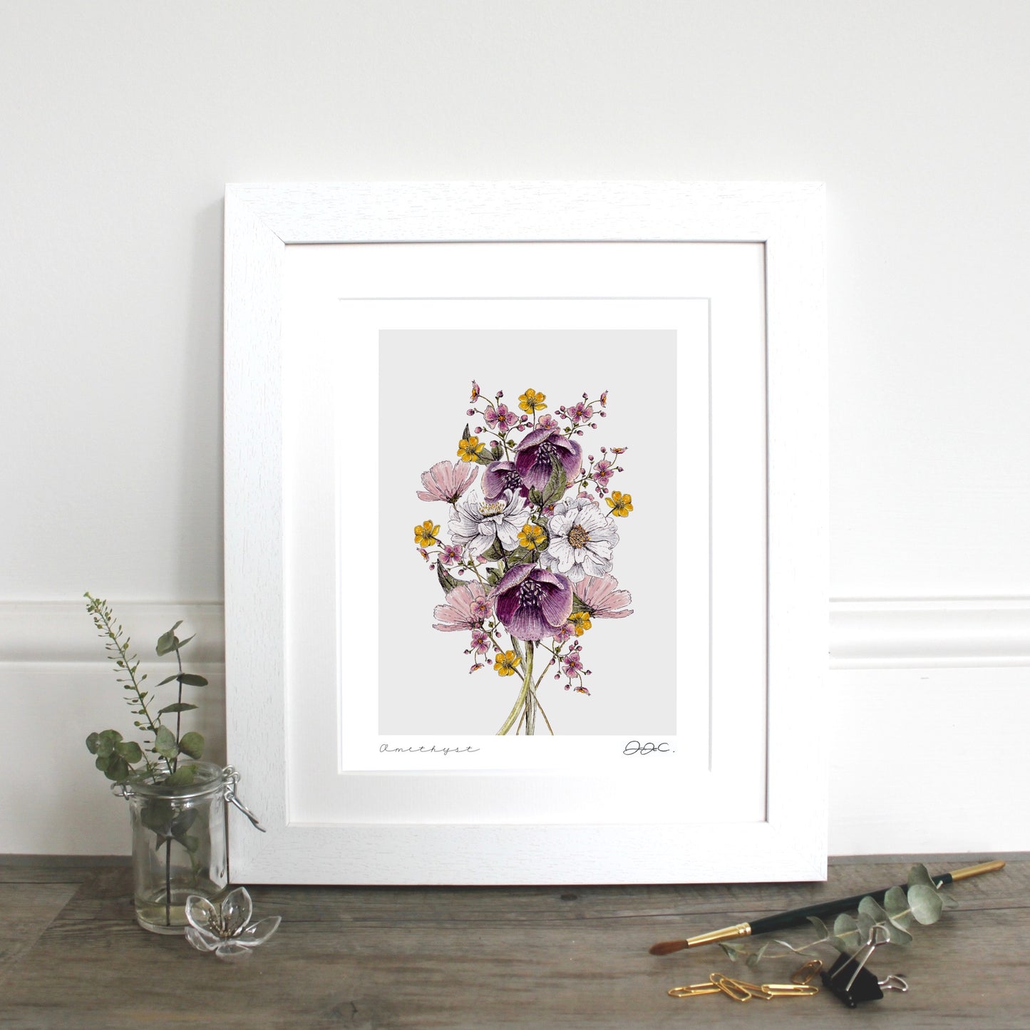 Amethyst 10x12" Fine Art Print
