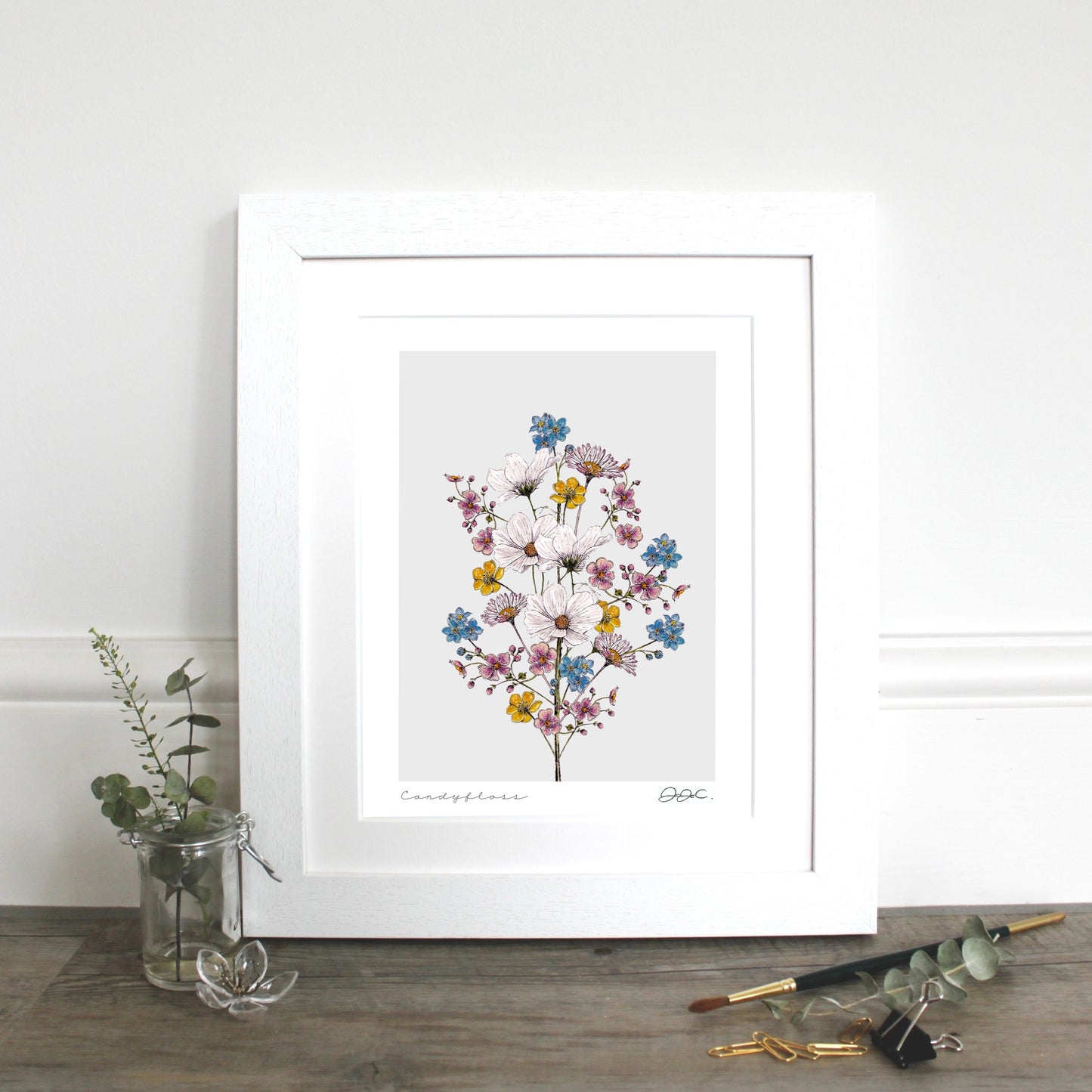 Candyfloss 10x12" Fine Art Print