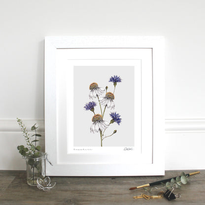 Sapphire 10x12" Fine Art Print
