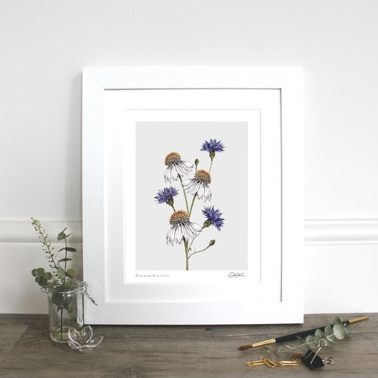 Sapphire 10x12" Fine Art Print