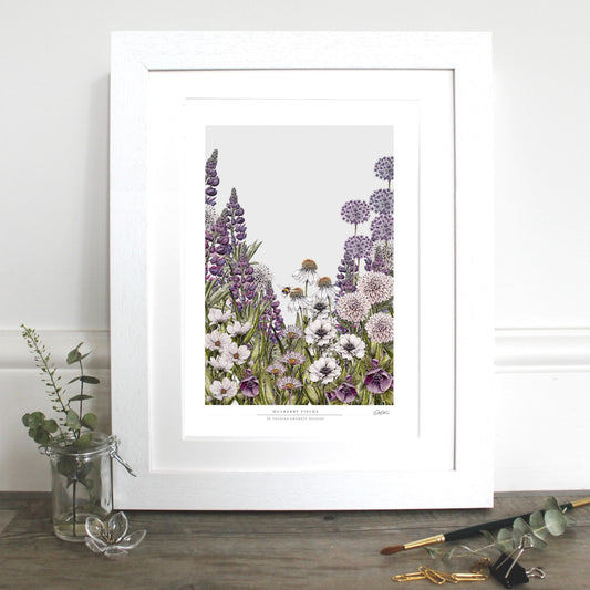 Mulberry Fields 12x16" Fine Art Print