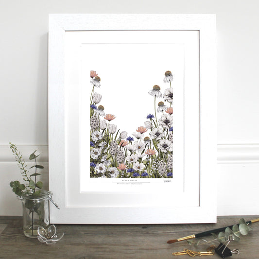 Peach Melba 12x16" Fine Art Print