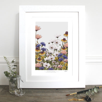 Peaches & Cream 12x16" Fine Art Print