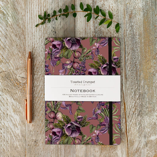 The Mulberry Collection (Mauve) A5 Lined Notebook