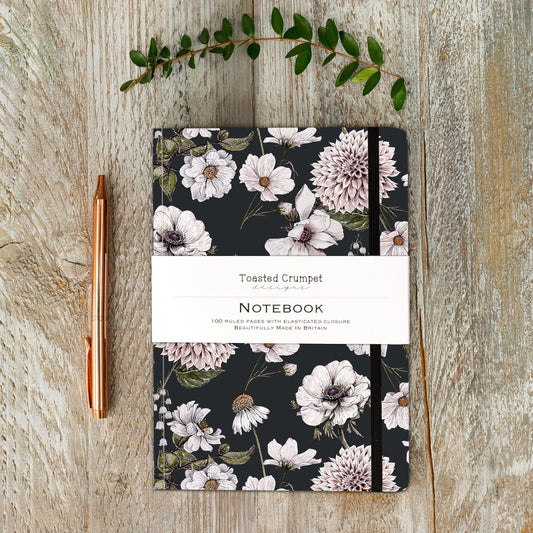 The Blanc Collection (Cocoa) A5 Lined Notebook